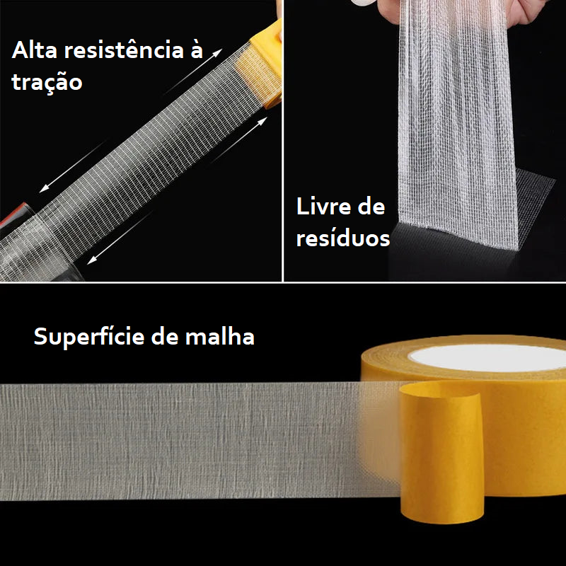 Fita de Malha Dupla Face Extra Forte - Traceless