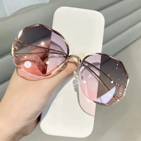 Óculos de Sol Feminino Anti-Reflexo - Degradê