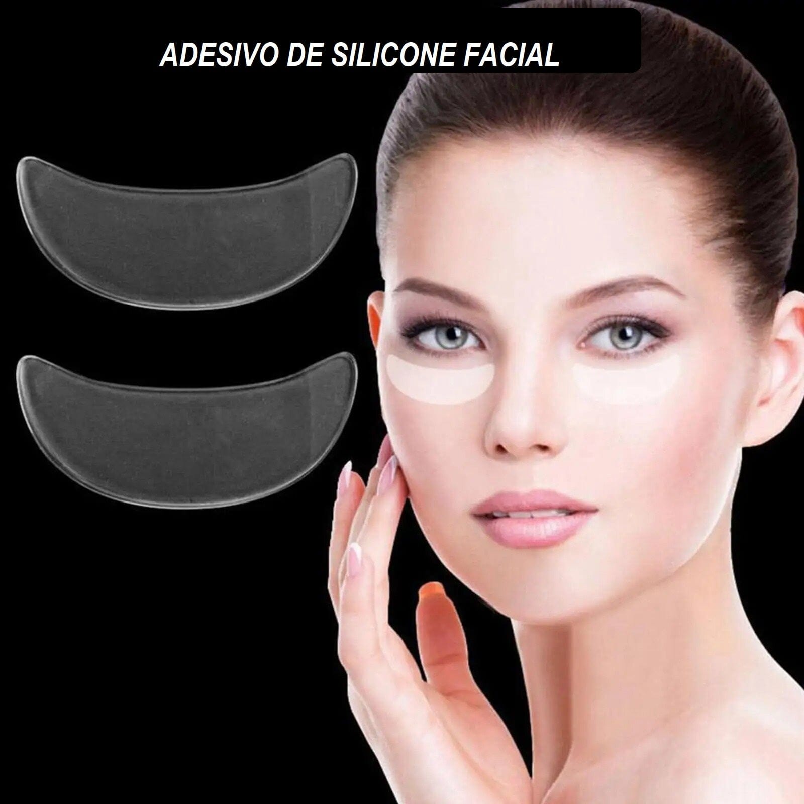 Adesivo de Silicone Antirrugas e Linhas de Expressão - CLEAR WOMEN - SUPER PROMO Beleza 003 lojadadryka