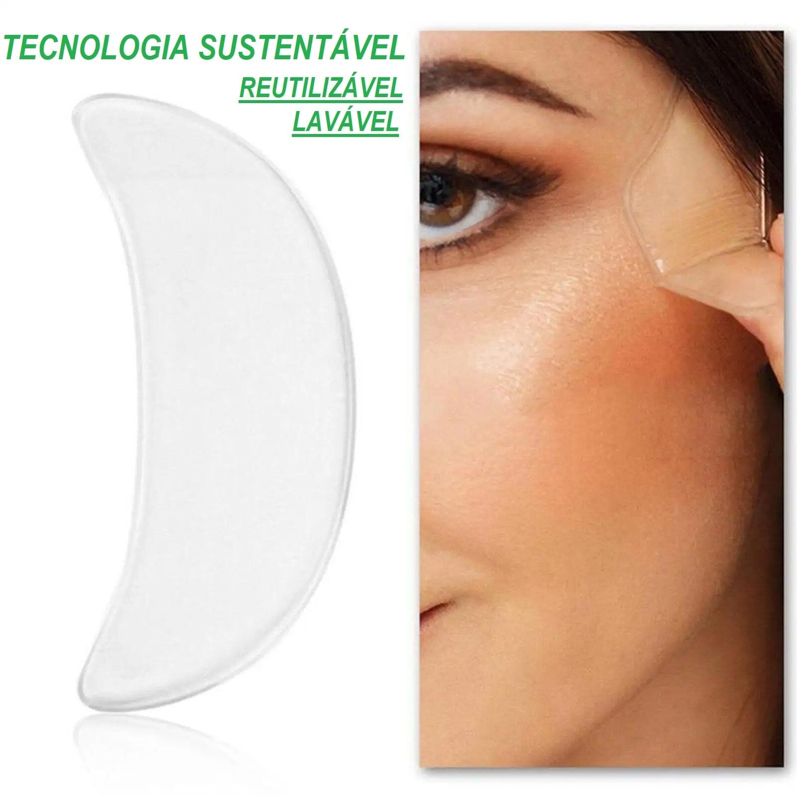 Adesivo de Silicone Antirrugas e Linhas de Expressão - CLEAR WOMEN - SUPER PROMO Beleza 003 lojadadryka