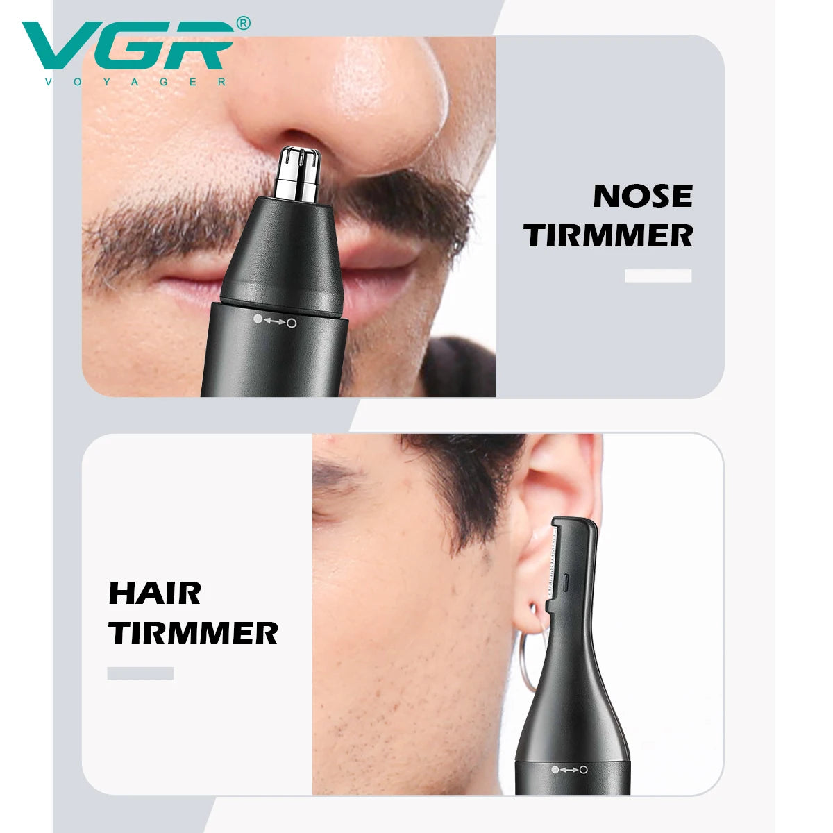 Aparador de Pelos Profisional VGR - Slim Cutt Beleza 005 lojadadryka