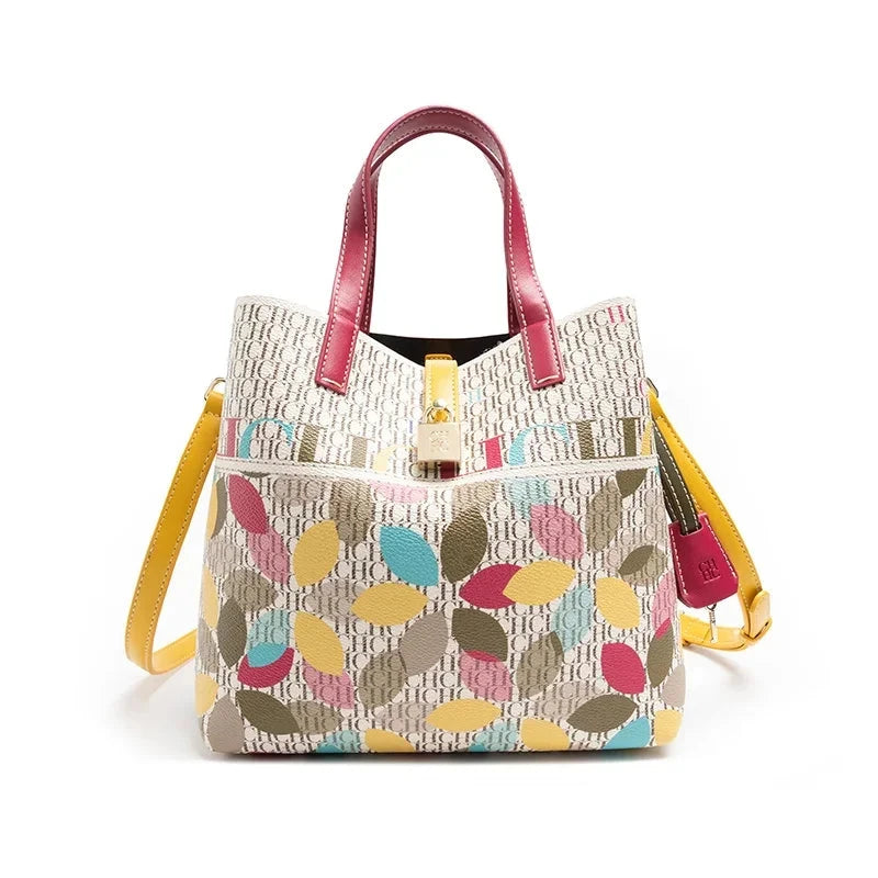 Bolsa Feminina em Couro - Amsterdã bolsa - Amsterda Loja da Dryka Vermelha 23*11*22.5cm
