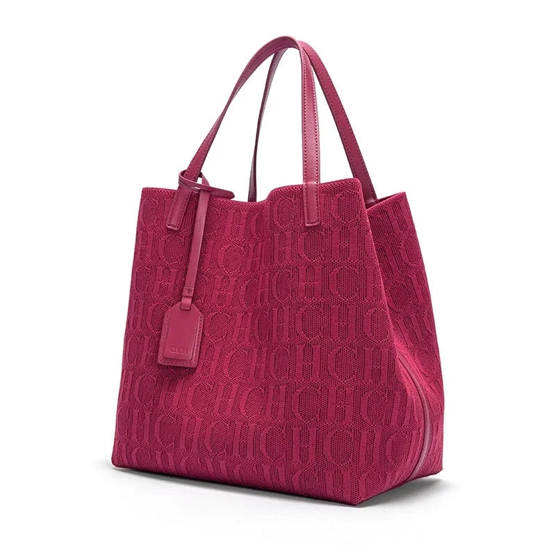 Bolsa Feminina em Couro PU - Barcelona Bolsa Feminina - Barcelona Loja da Dryka Vermelha