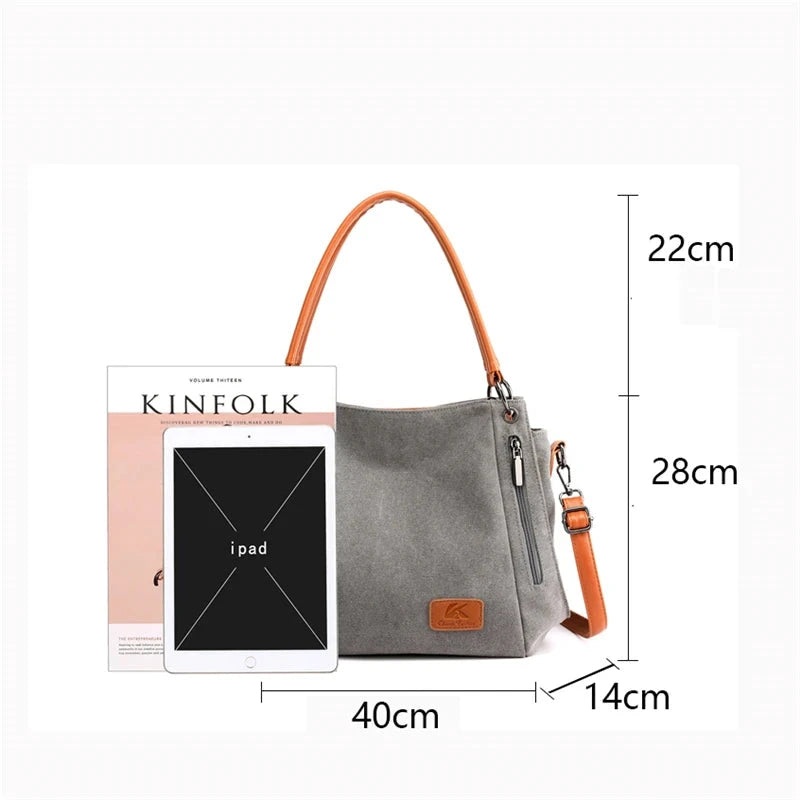 Bolsa Feminina em Lona - Urban Loja da Dryka