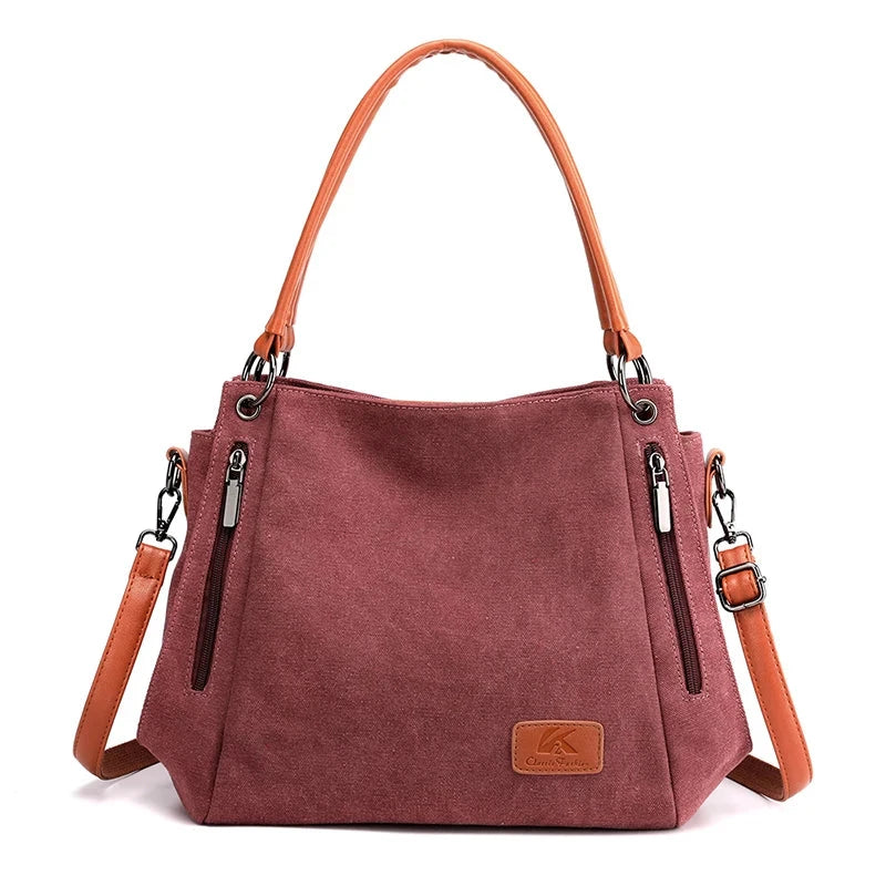 Bolsa Feminina em Lona - Urban Loja da Dryka Roxa