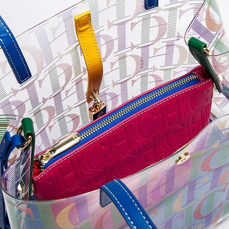 Bolsa Feminina em PVC - CH Colors Bolsa Feminina em PVC Loja da Dryka