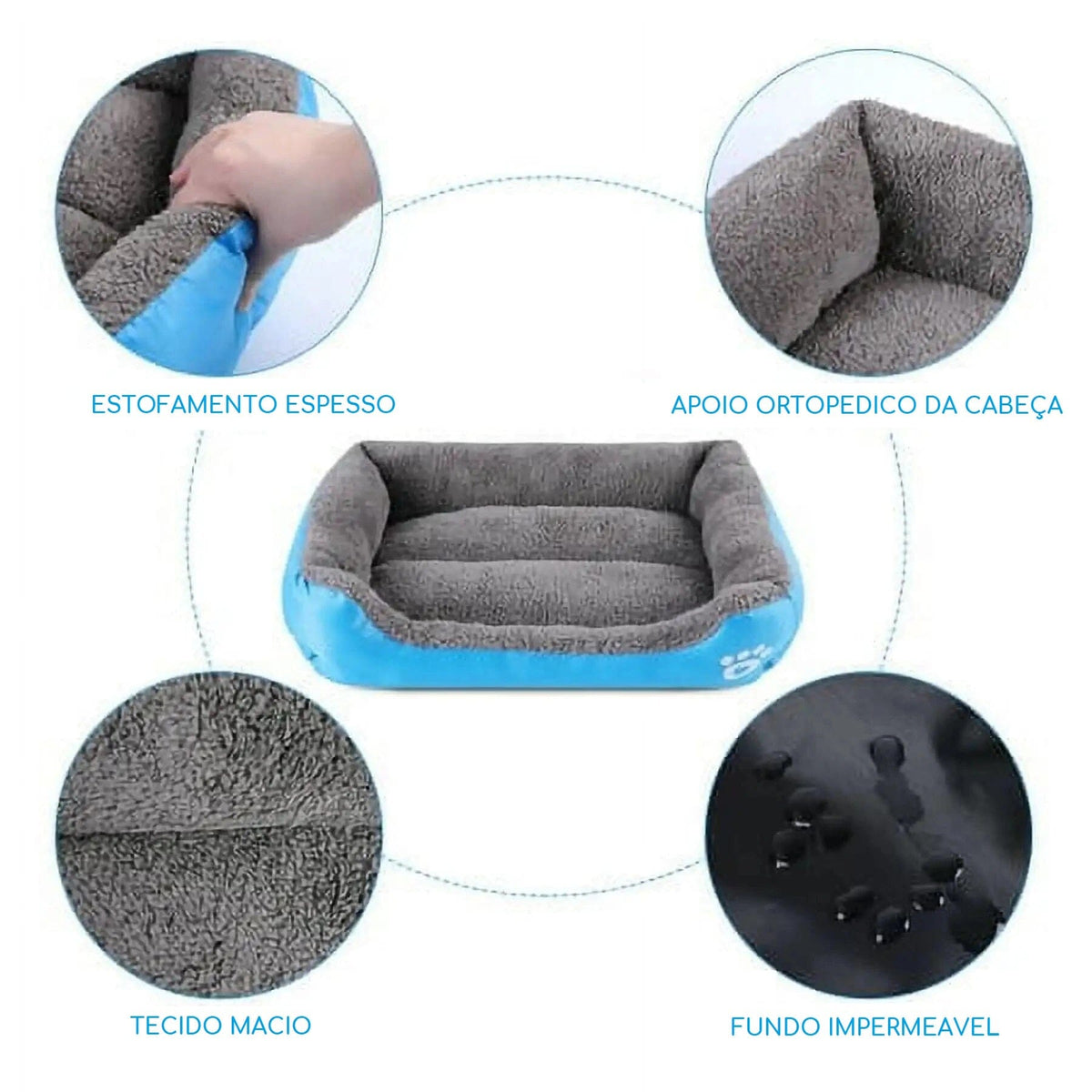 Cama Pet - Pet Confort petshop - cama gatos Loja da Dryka
