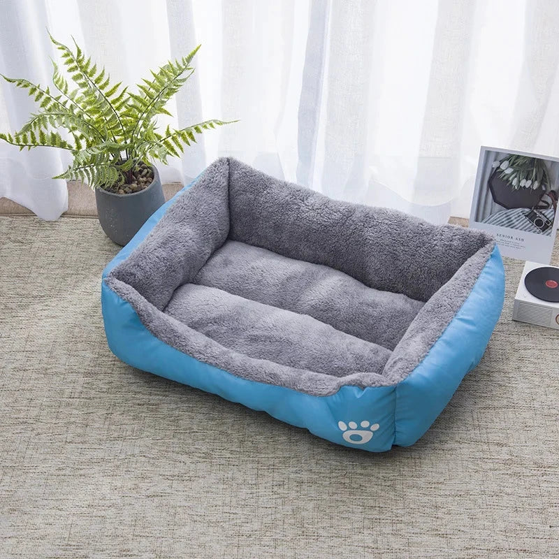 Cama Pet - Pet Confort petshop - cama gatos Loja da Dryka Azul XP 50X40CM
