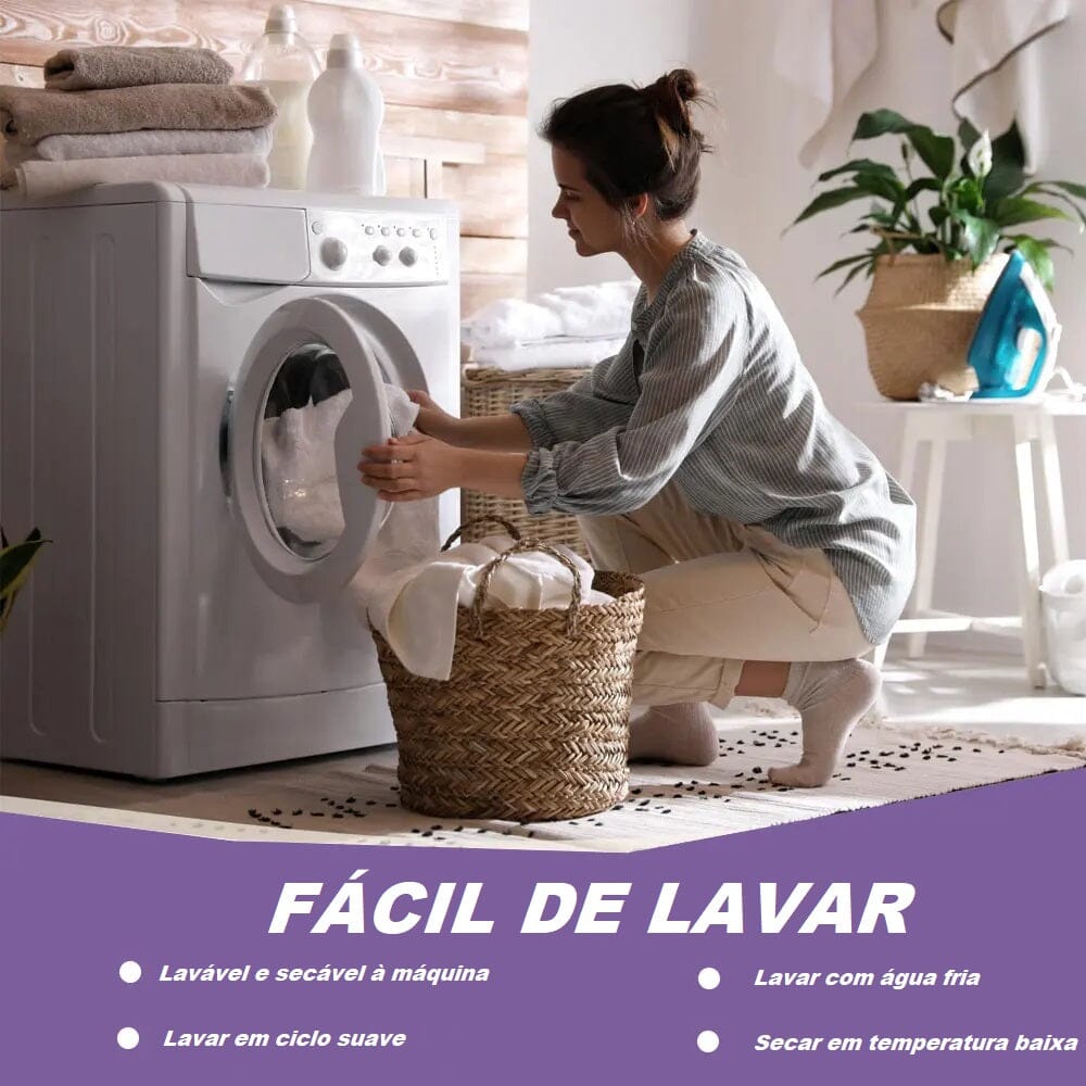 Capa de Travesseiro Impermeável Antialérgica - Soft Plus capa de travesseiro 001 Loja da Dryka