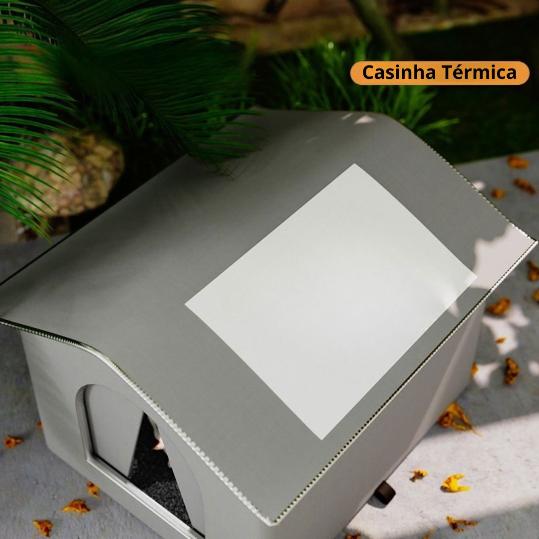 Casinha para Cachorro e Gatos - Thermo Pet casa de gatos impermeavel Loja da Dryka