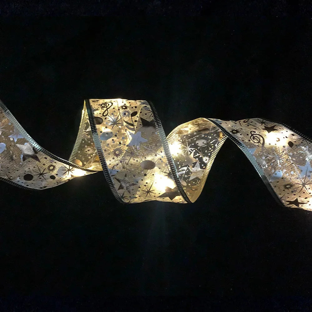 Casinhas Decorativas Iluminadas de Natal + Fita LED 2m Brinde Natal 001 Loja da Dryka Fita de LED - 2m