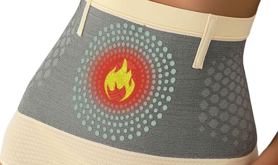 Cinta Modeladora Cintura Alta - Slim Belly bem estar 041 Loja da Dryka Bege M