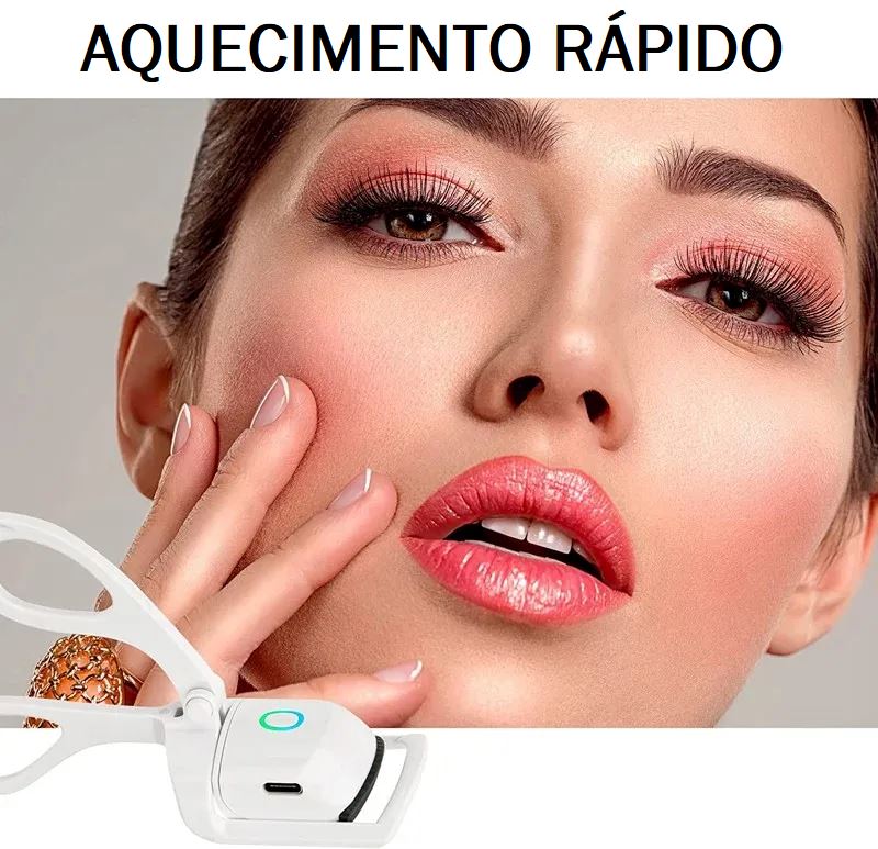 Curvador Elétrico de Cílios Portátil Eyelash cilios 001 Loja da Dryka