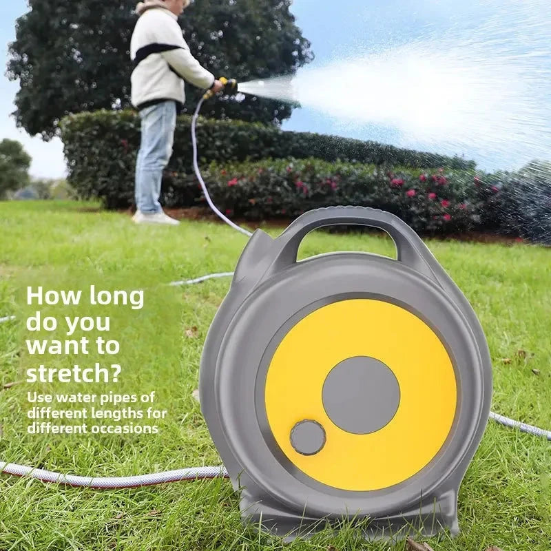 Enrolador com Mangueira Portátil - Easy Mobile casa - enrolador mangueira Loja da Dryka