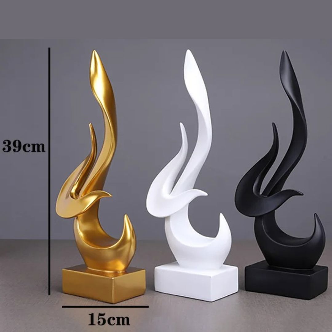 Escultura Decorativas de Pássaro - Flame escultura passaros flame Loja da Dryka