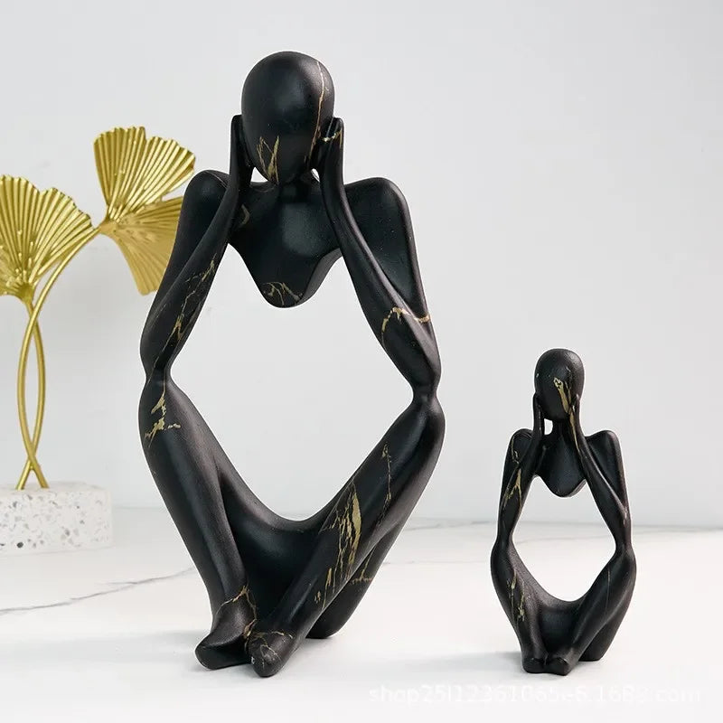 Estátua Decorativa - O Pensador decoração 008 Loja da Dryka