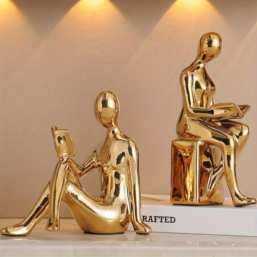Estátuas Decorativas para Livros - Bookends Estátuas Decorativas Bookends Loja da Dryka
