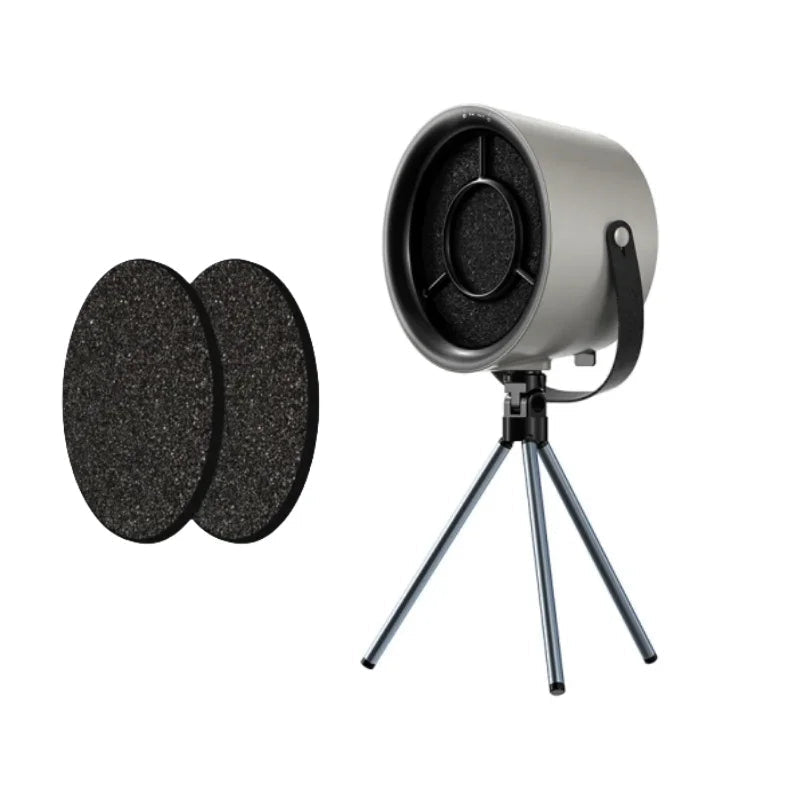 Exaustor Portátil de Mesa - Camping cook casa 025 - exaustor Loja da Dryka G07-gray-2pcs