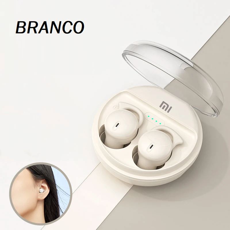 Fone de Ouvido Bluetooth Xaiomi-Q26 fone de ouvido 002 Loja da Dryka Branca