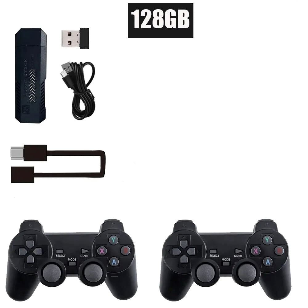 Game Stick 3D- GD10 Pro 4K HD Retro gamer stick 001 Loja da Dryka 128GB
