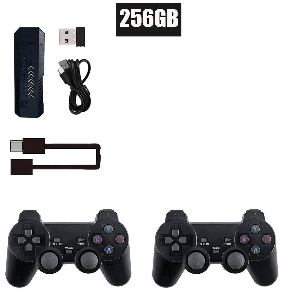 Game Stick 3D- GD10 Pro 4K HD Retro gamer stick 001 Loja da Dryka 256GB
