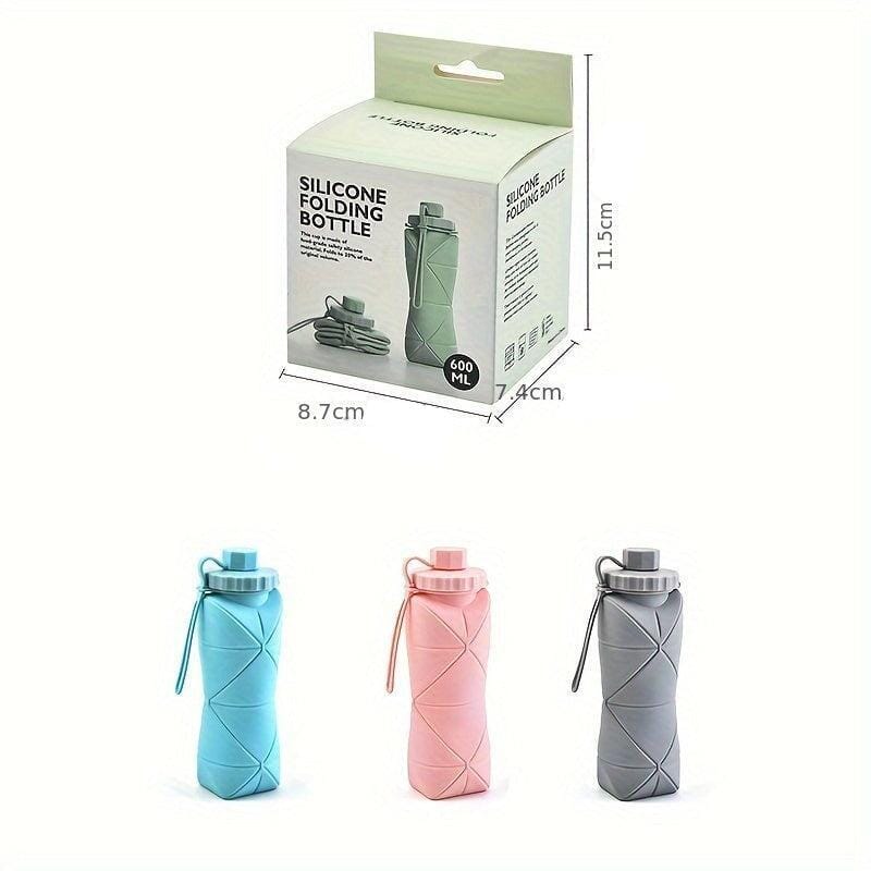 Garrafa Dobrável de Silicone Esporte 004 lojadadryka
