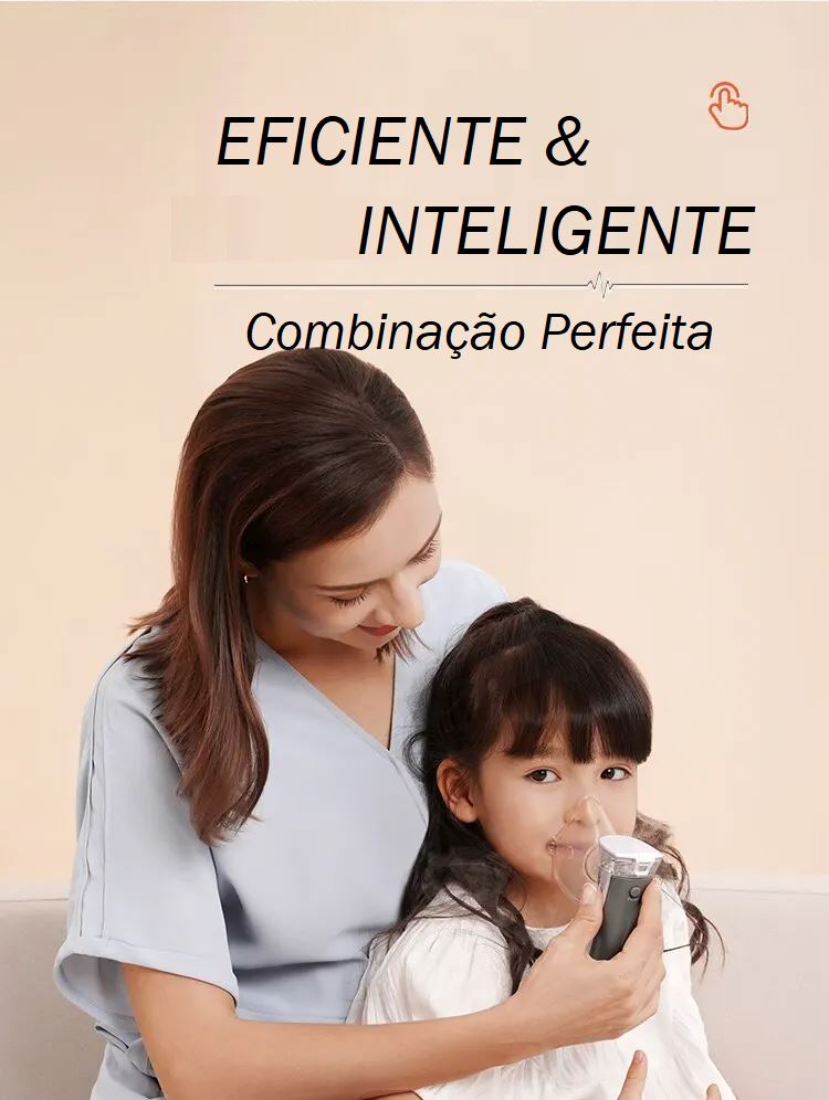 Inalador e Nebulizador Portátil bebe 005 lojadadryka