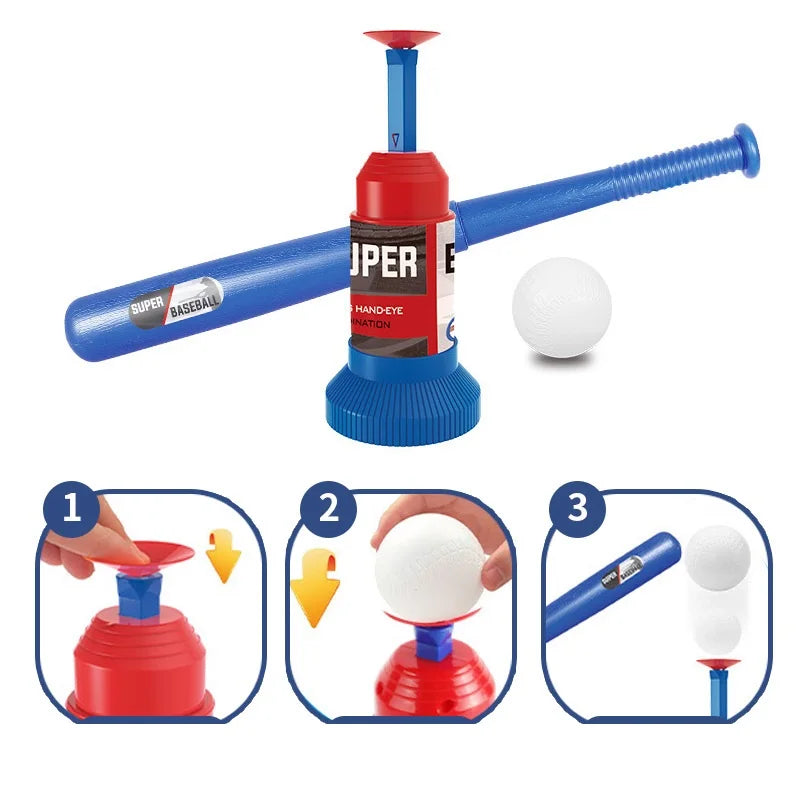 Lançador Portátil de Beisebol para Crianças brinquedo 014 Loja da Dryka