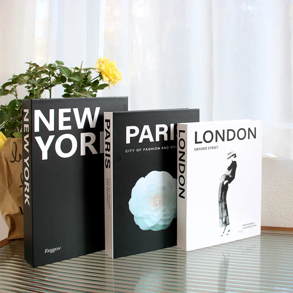 Livros Decorativos - Kit com 3 Peças decoracao 013 Loja da Dryka 3
