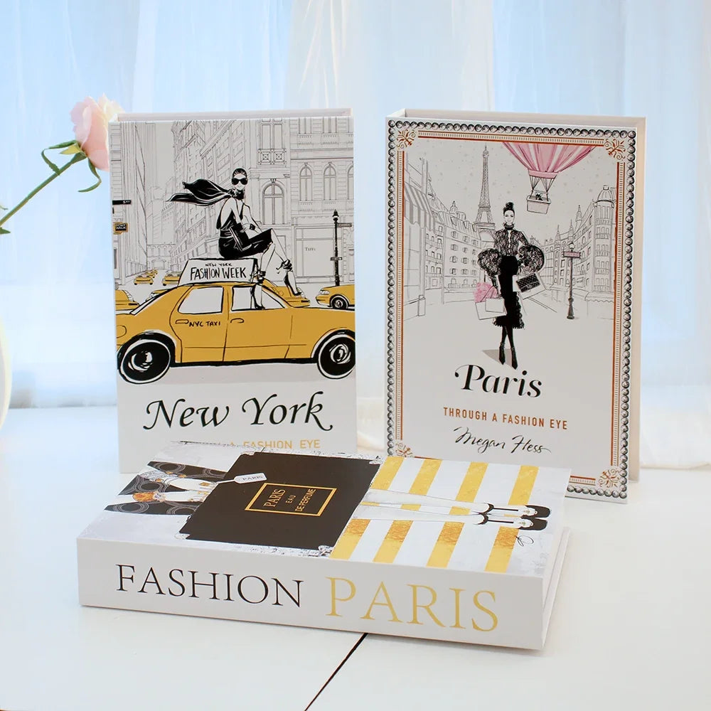 Livros Decorativos - Kit com 3 Peças decoracao 013 Loja da Dryka