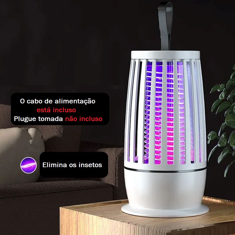 Luminária Eletrônica Repelente de Insetos-Power Led casa 001 lojadadryka