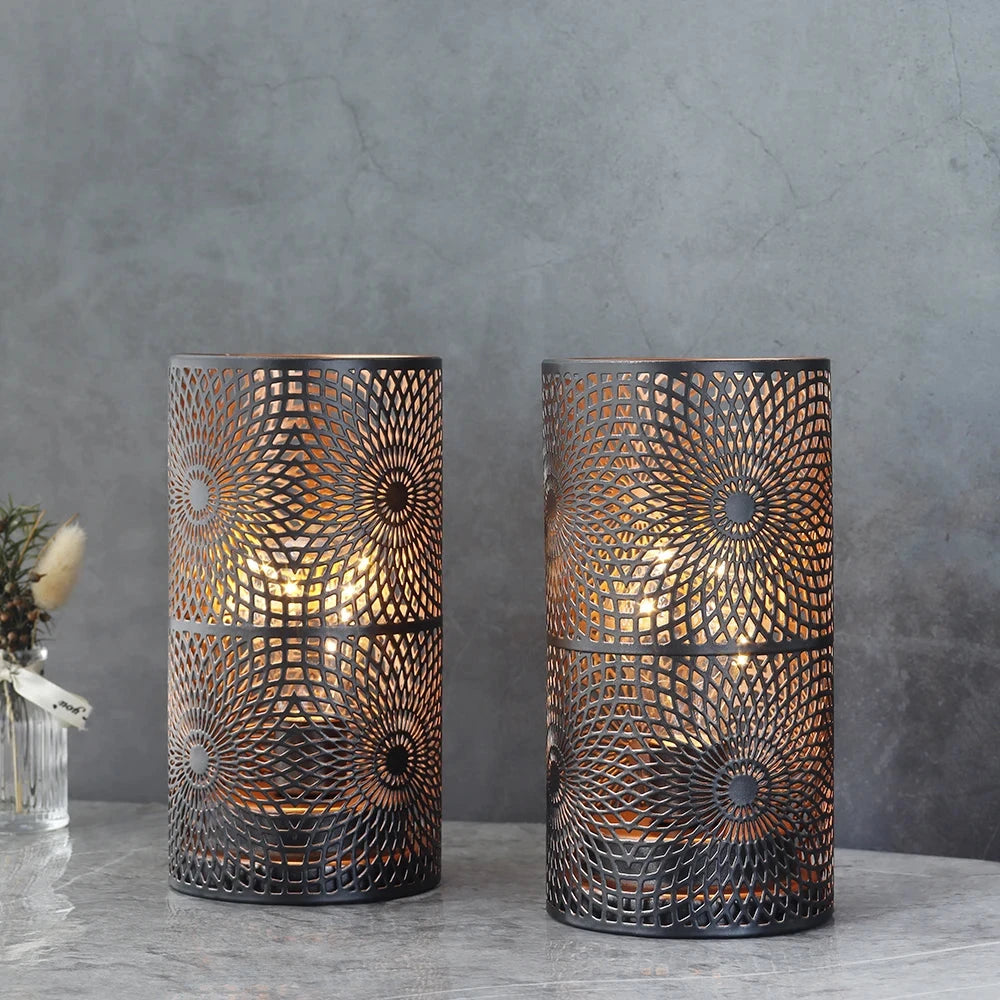 Luminária LED Lampião - Vintage Loja da Dryka