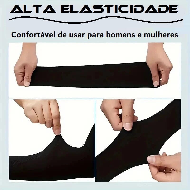 Mangas Geladas para Proteção Solar - Ice Sun acessorio - mangas geladas Loja da Dryka