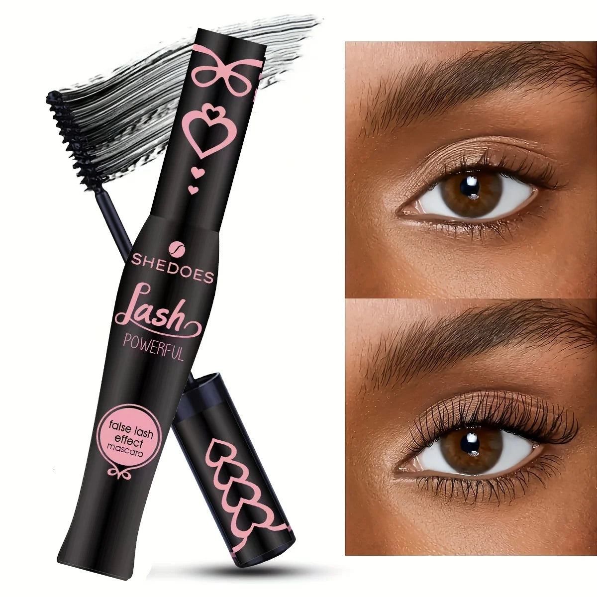 Máscara de Cílios Lash a Prova D'água - SHEDOES Loja da Dryka 8284-PINK