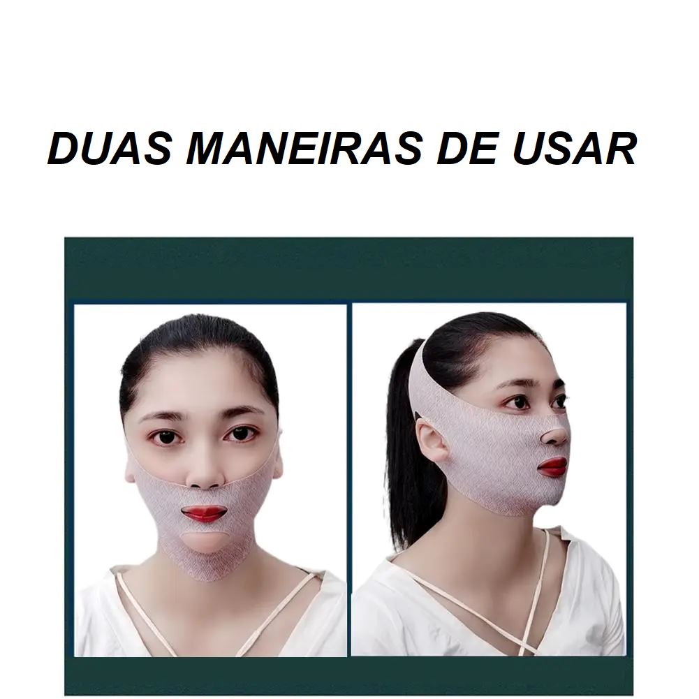 Máscara de Lifting Facial + Papada máscara 004 Loja da Dryka
