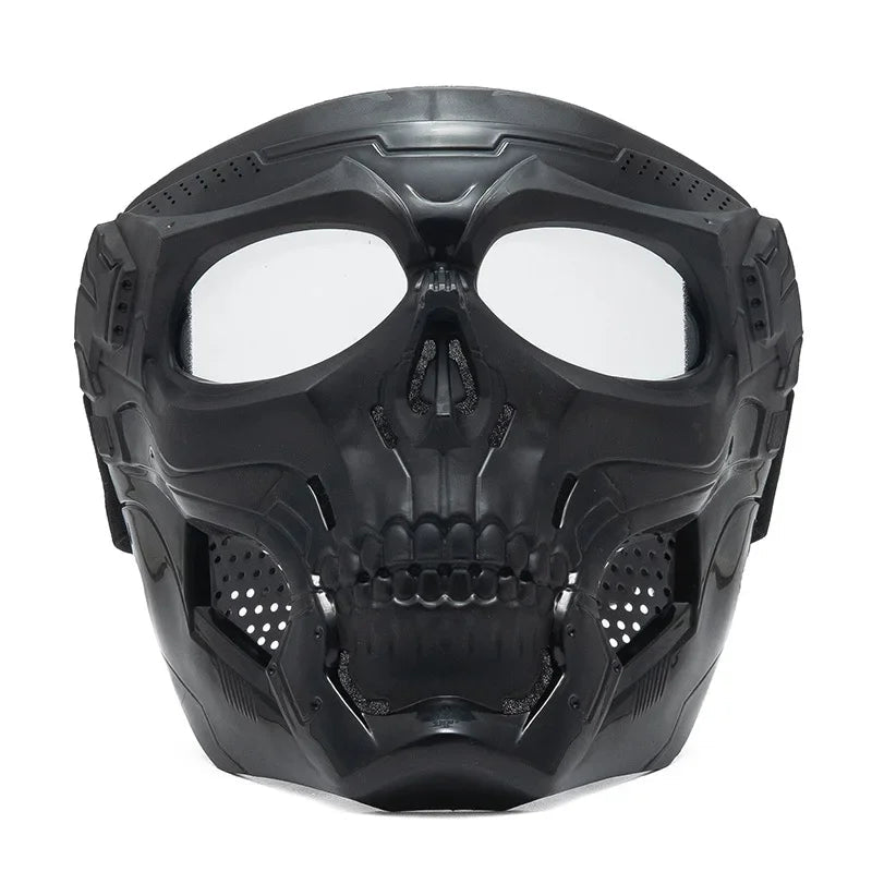 Máscara para Airsoft - SkullFace Loja da Dryka Preto 1