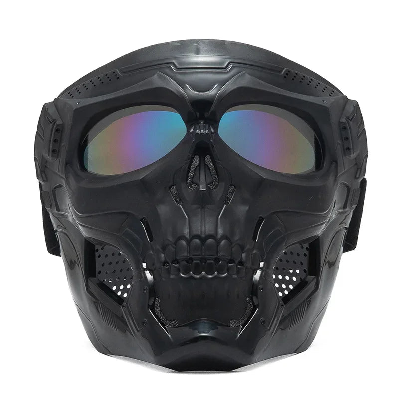 Máscara para Airsoft - SkullFace Loja da Dryka Preto 2