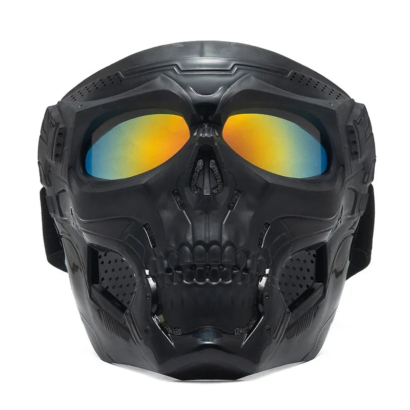 Máscara para Airsoft - SkullFace Loja da Dryka Preto 3