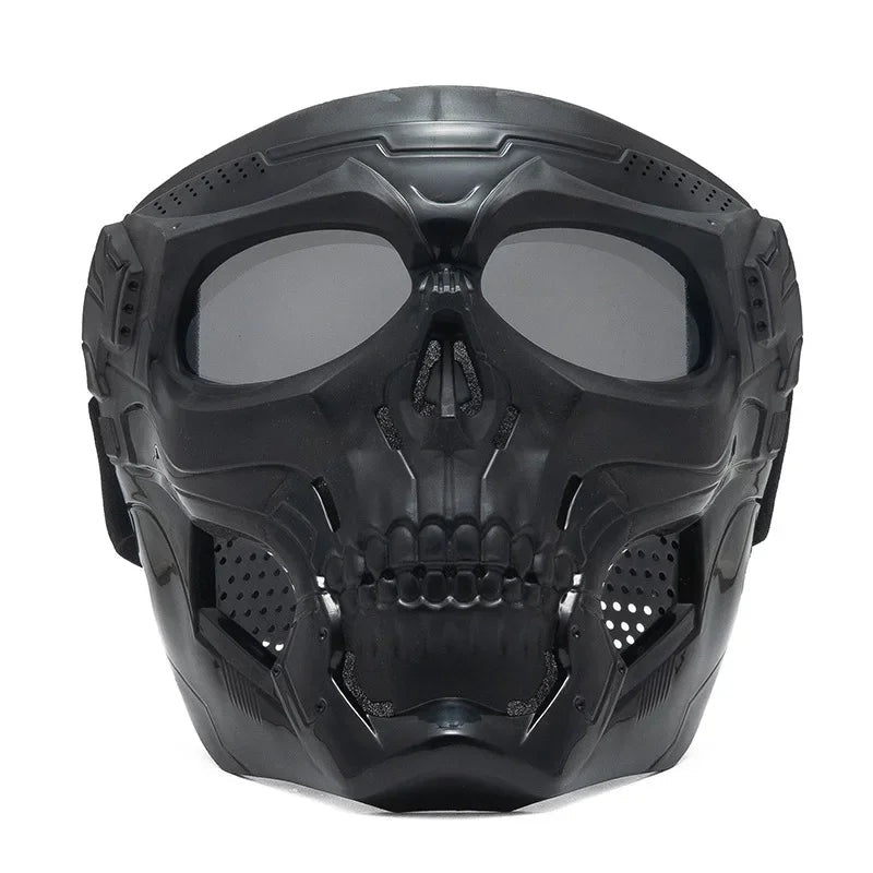 Máscara para Airsoft - SkullFace Loja da Dryka Preto 4
