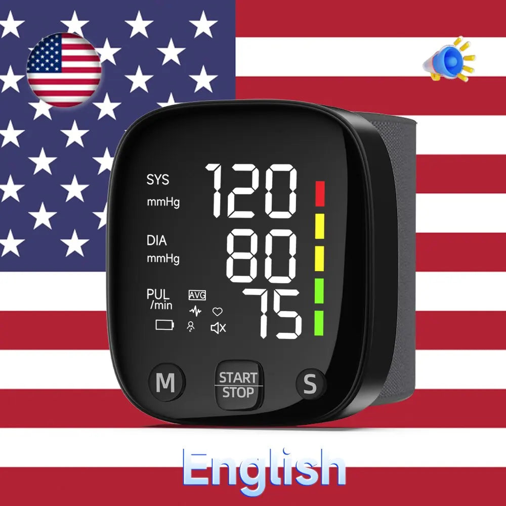 Medidor Digital de Pressão Arterial medidor de pressão 001 Loja da Dryka Inglês