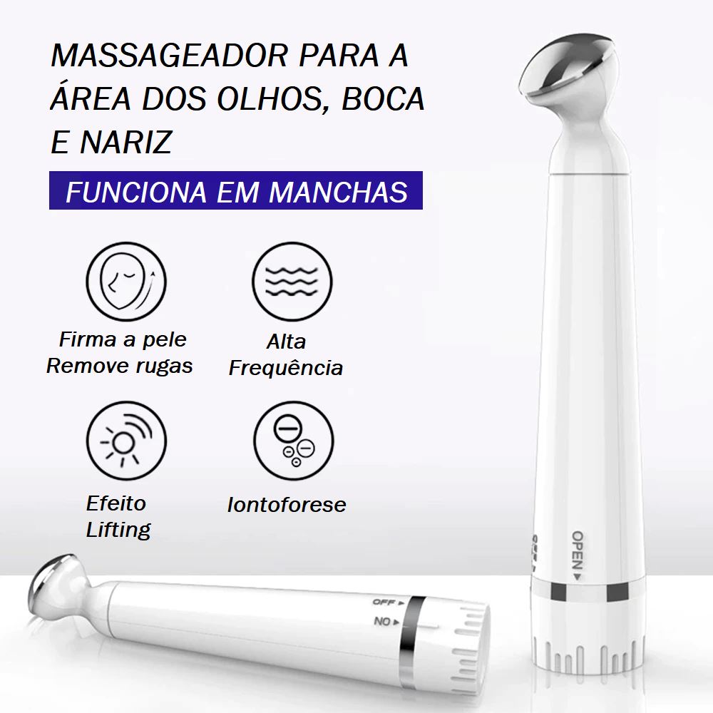 Mini Massageador Elétrico Ocular bem Estar 032 Loja da Dryka
