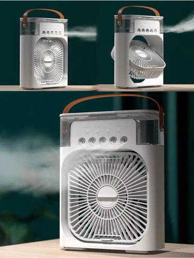 Mini Ventilador e Refrigerador de Ar Portátil Mini Ventilador Loja da Dryka