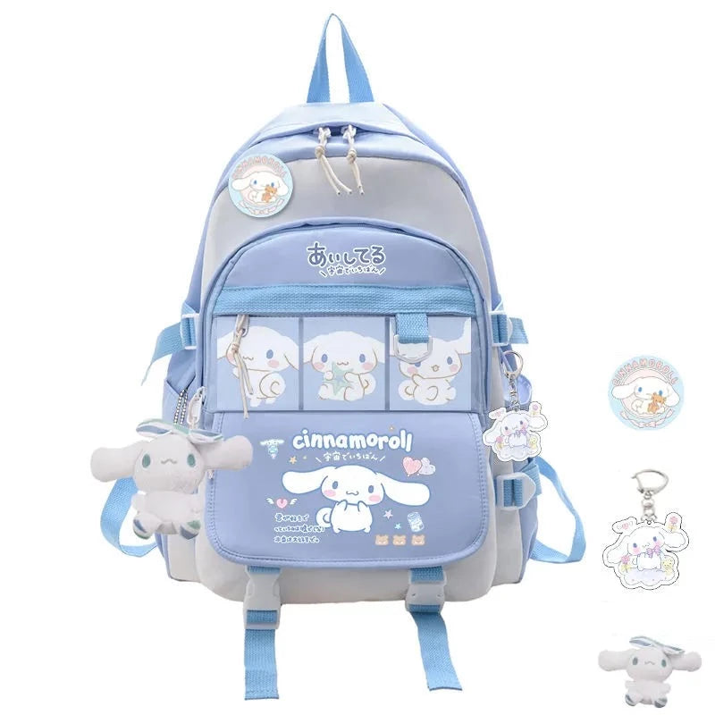 Mochila Escolar Anime Sanrio Loja da Dryka E