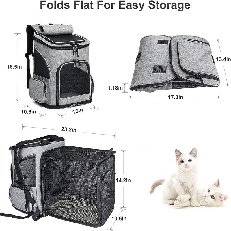 Mochila Pet Para Transporte Ventilada - Bag Pet Loja da Dryka