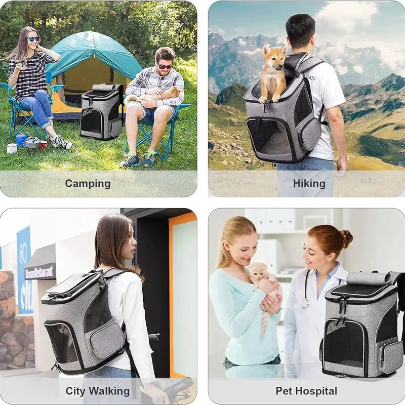 Mochila Pet Para Transporte Ventilada - Bag Pet Loja da Dryka