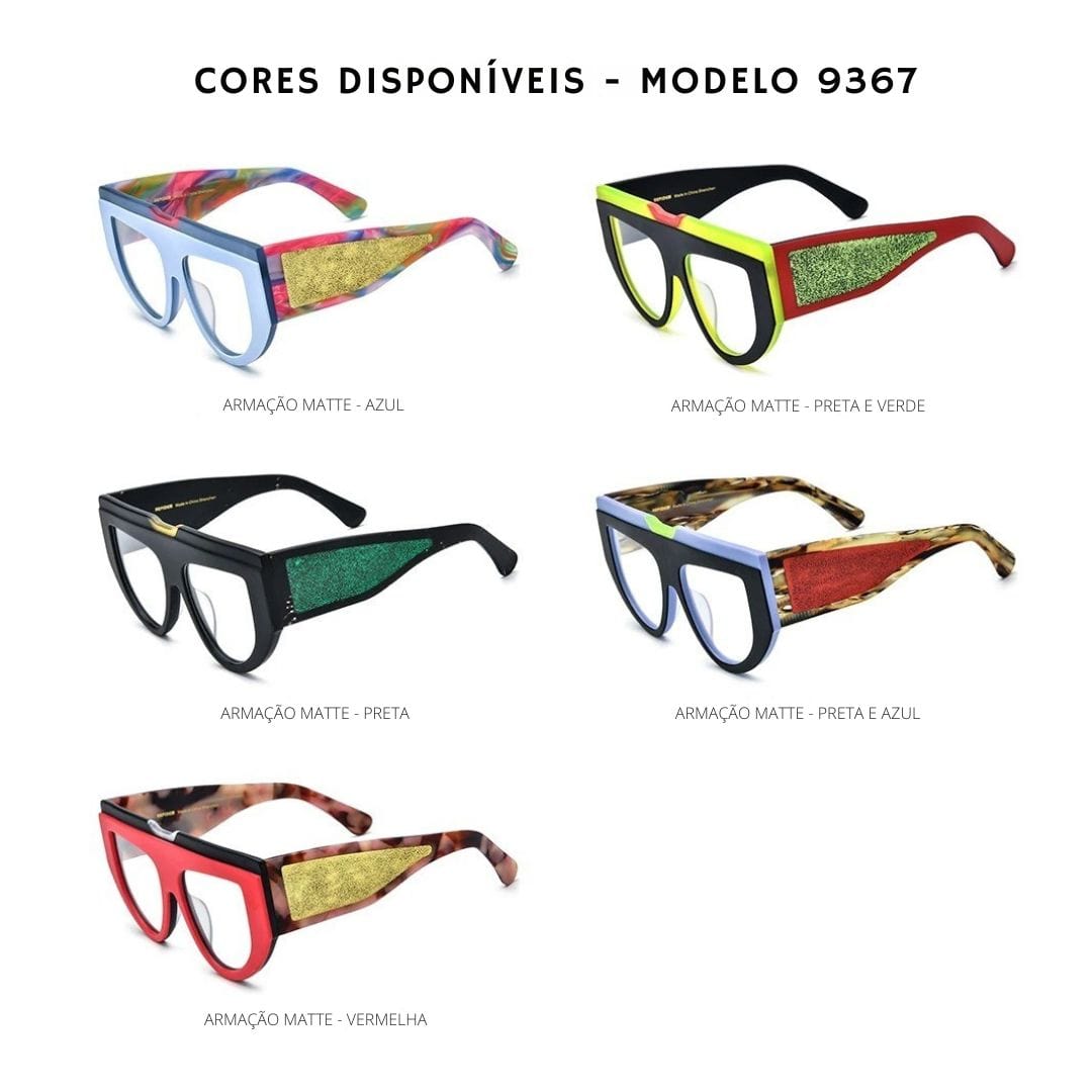 Óculos de Grau Feminino - Fashion Frame oculos de grau fashion frame Loja da Dryka
