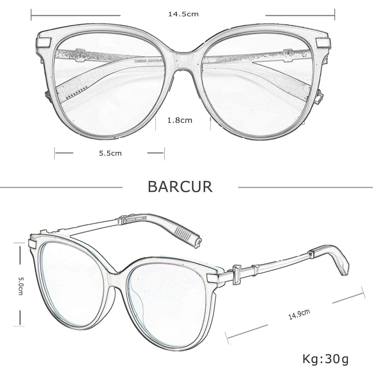 Óculos de Sol Feminino Polarizado -Cat Vision oculos de sol - cat vision Loja da Dryka
