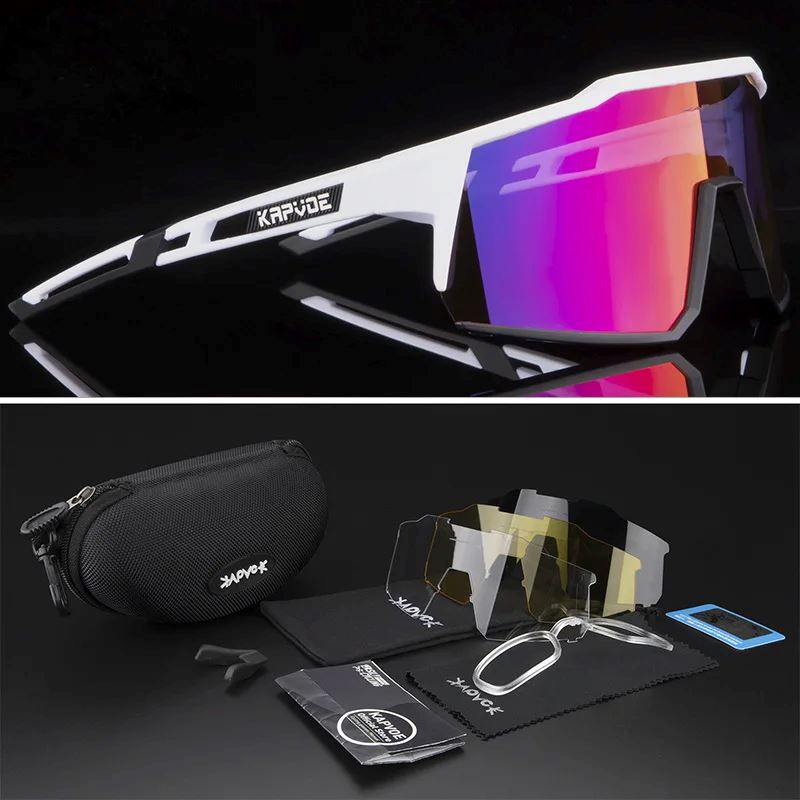 Óculos de Sol Polarizado - Sport Vision oculos de sol 023 Loja da Dryka Branca - Rosa