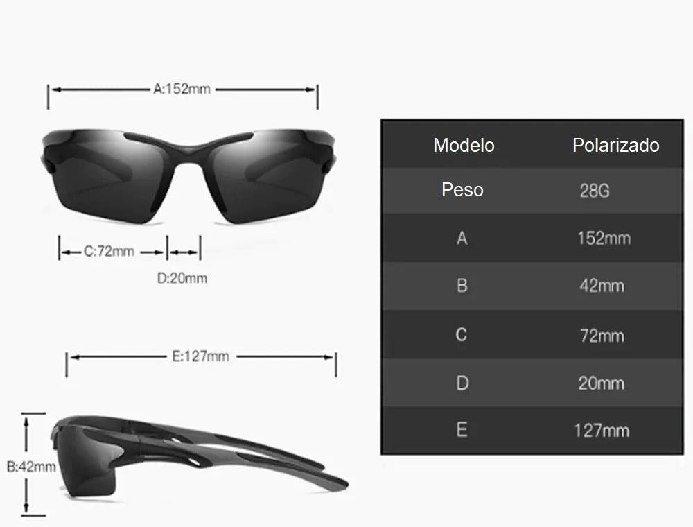Óculos de Sol Shimano Polarizado Ultra V-U400+ Óculos 002 Loja da Dryka