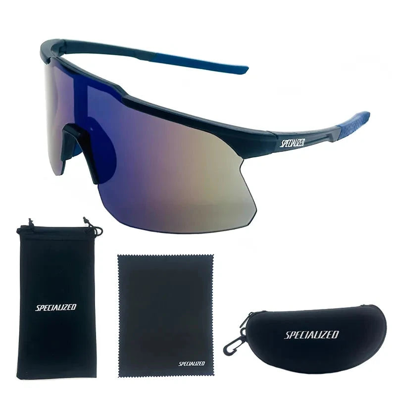 Óculos de Sol Specialized - Polarizado UV 400+ Loja da Dryka Black Purple